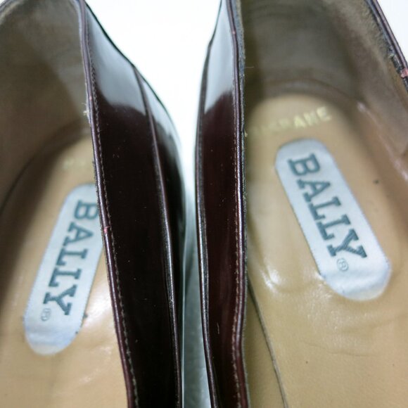 Bally Brisbane Leather Shoes Dress Tassel Loafers Men's Footwear Italy Sz 9.5 D - Picture 7 of 7